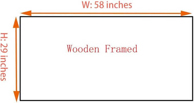 Ardemy Large Landscape Wall Art Nature Canvas Textured Forest Scenery Pictures Wall Decor Living Room Paintings Artwork Bedroom Home Office, 58"x29"