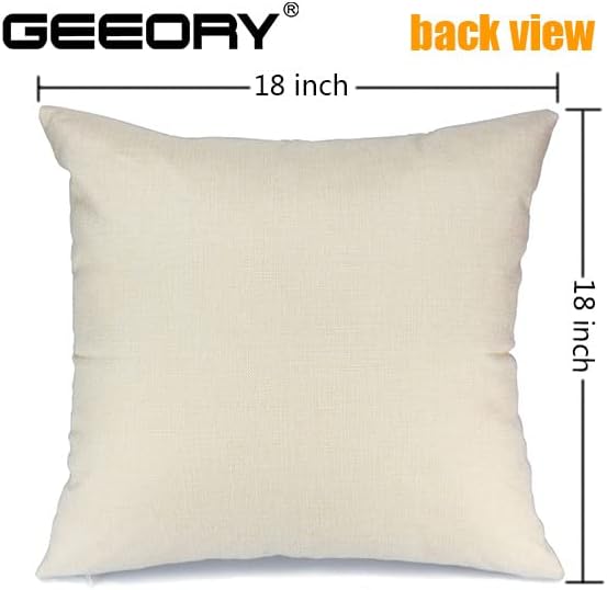GEEORY Valentines Day Pillow Covers 18x18 Set of 4 Love Heart Valentines Pillows Decorative Throw Pillows Cushion Cases Valentine Decorations Valentines Day Deocr Pink