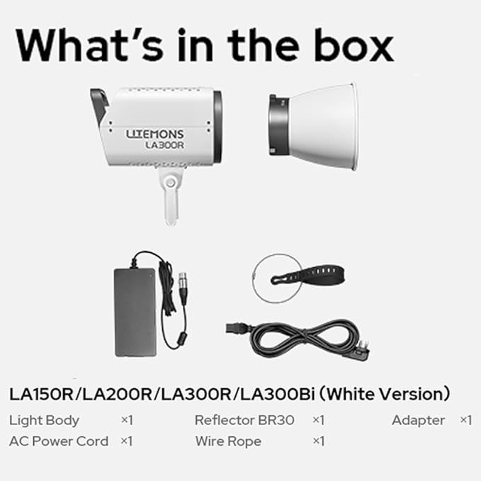Godox LA300R RGB Video Light 330W Full-Color LED Light,Support NFC and APP Control for Video Photography and Vlogging