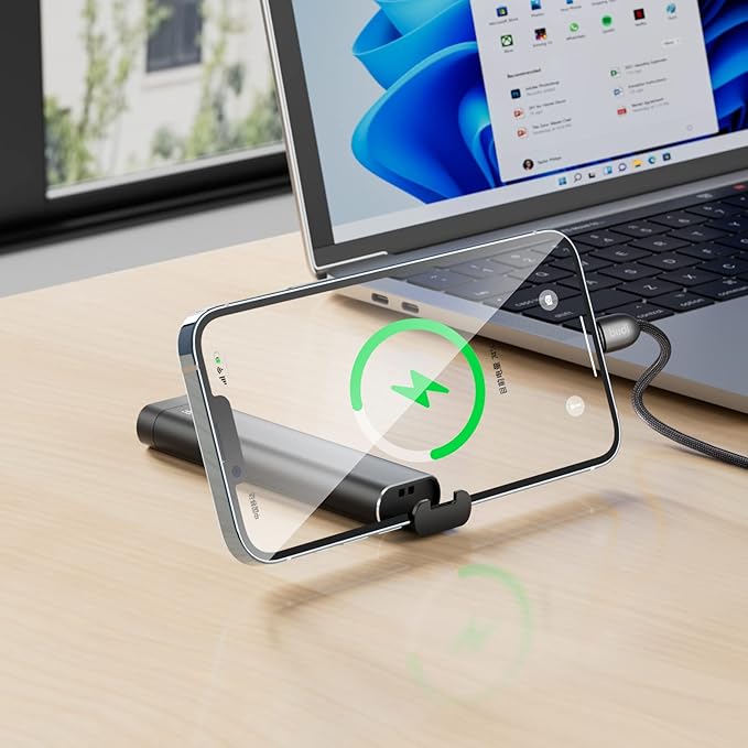 BUDI Multifunctional 9 in 1 Data Cable with USB Type-C Card Reader Micro SD Memory Card high-Speed Card Reader Adapter Suitable for Mobile Phone Cameras and Computers
