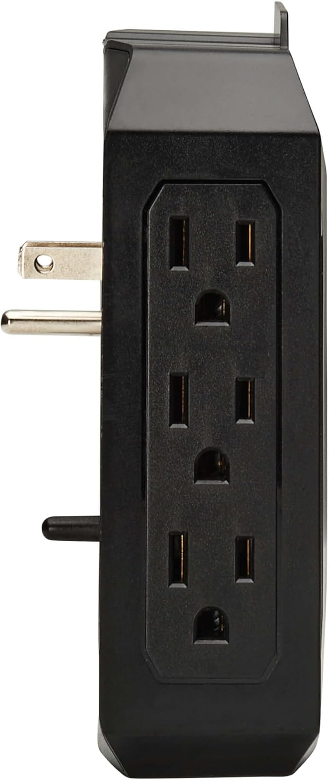 Tripp Lite Surge Protector Power Strip 6-Outlets + 1 USB & 1 USB-C Port, Direct Wall Plug-in, Black, Green LED Light, 490 Joules, EMI/RFI Filtering, 20,000 Insurance (SK62USBC)