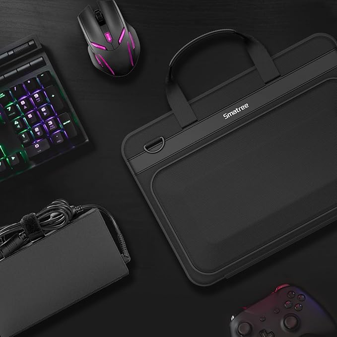 Smatree Heavy Duty Hard Carry Case Compatible for 15.6 inch ASUS ROG Strix SCAR 15 2022 G533/2021 Gaming Laptop, for 15.6 inch ASUS ROG Strix G15 2022 G513/2021 Gaming Laptop Waterproof Handbag(A800)