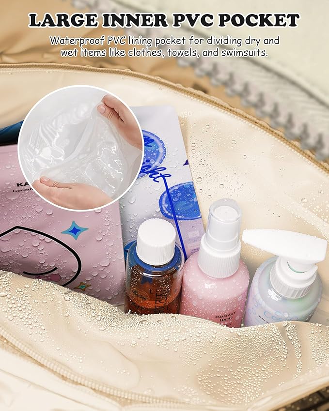 Gifts for Teens-Birthday Gifts for Her-Duffle Bag for Travel Women, Travel Bags,Initial Overnight Bag with Wet Pocket,Lightweight Weekender Bags Personalized Gym Tote with Makeup Pouch