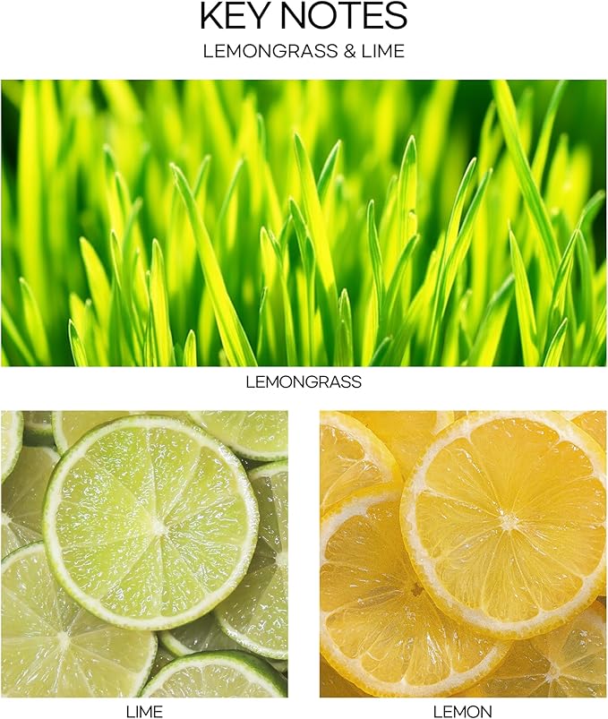 CULTURE & NATURE Pure Grade Essential Oil Diffuser (Lemongrass & Lime)