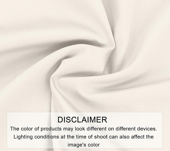 Zoyer Cloth Napkins Set of 4, 18x18 Inches Cotton Enrich Napkins Cloth Washable, Soft & Durable Dinner Napkins for Parties, Wedding, Christmas, Thanksgiving & Everyday Use - Ivory