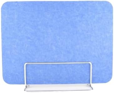 Soundproof Desk Partition,Acoustic Desk Privacy Divider 2 Pack Purple 30X100Cm Freestanding Noise Reducing Panel for Table Standing Soundproof Desktop Office and Classroom Pri,Blue,30X120Cm