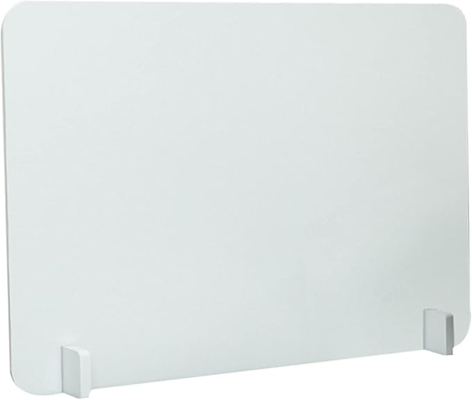 Office Desk Removable Desk Divider Sound Proof Dividers Table Deskpad Desk Dividers Teacher Desk Privacy Panel Partition Room Dividers Board Partition Frosted Student White Screen