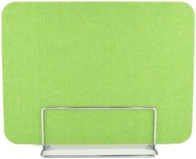 Soundproof Desk Partition,Acoustic Desk Privacy Divider 2 Pack Purple 30X100Cm Freestanding Noise Reducing Panel for Table Standing Soundproof Desktop Office and Classroom Pri,Green,30X100Cm