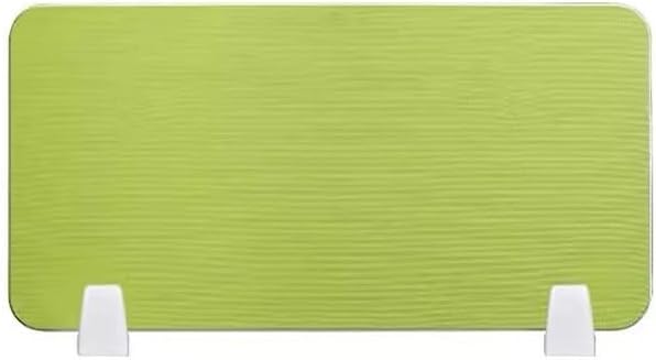 LXHELIVERY Freestanding Desk Divider -Desk Divider Privacy Panel Desk for Table Standing Sound Proof Dividers Desktop Office Furniture Partitions for Classroom (Color : Green1, Size : 60x30cm)