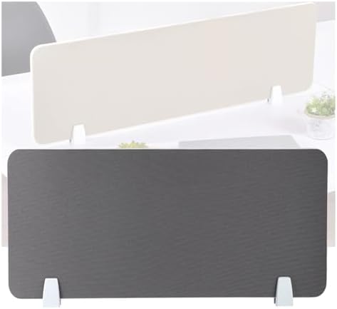 Freestanding Acoustic Desk Divider - Soundproof Privacy Panel for Office Workstation, 120x30cm Red Separator Screen for Enhanced Focus and Noise Reduction
