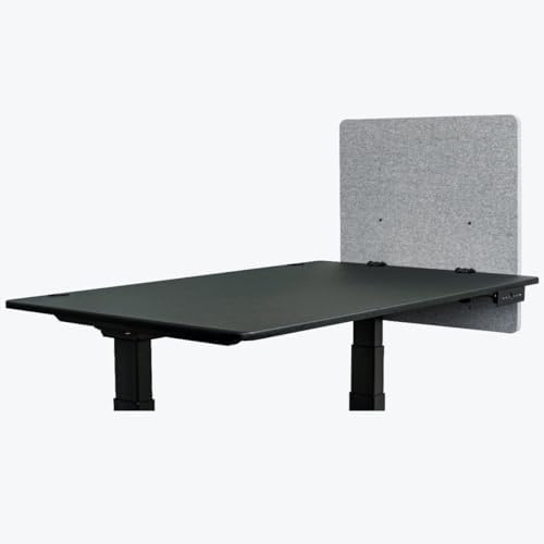 RCLM6024MG Reclaim Desktop Privacy Panel, Soundproof Desk Privacy Partition for Home or Office, 60" Width x 24" Height, Slate Gray
