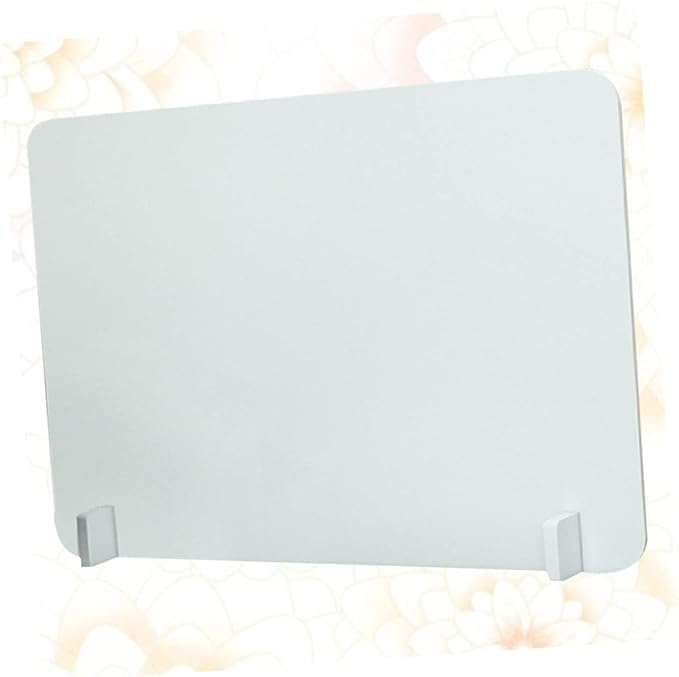 Office Desk Removable Desk Divider Sound Proof Dividers Table Deskpad Desk Dividers Teacher Desk Privacy Panel Partition Room Dividers Board Partition Frosted Student White Screen