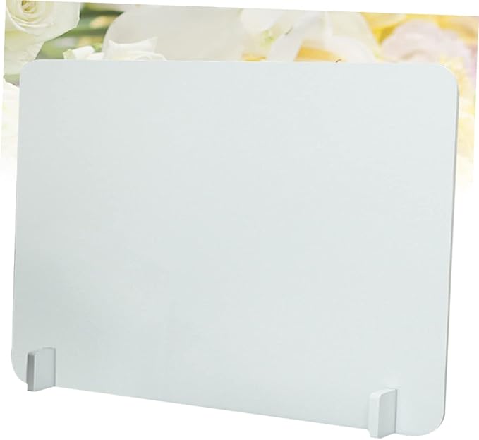 Office Desk Removable Desk Divider Sound Proof Dividers Table Deskpad Desk Dividers Teacher Desk Privacy Panel Partition Room Dividers Board Partition Frosted Student White Screen