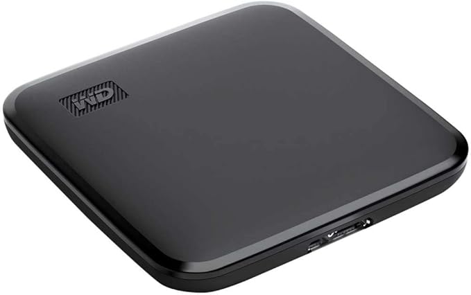 Western Digital 1TB Elements SE - Portable SSD, USB 3.0, Compatible with PC, Mac - WDBAYN0010BBK-WESN