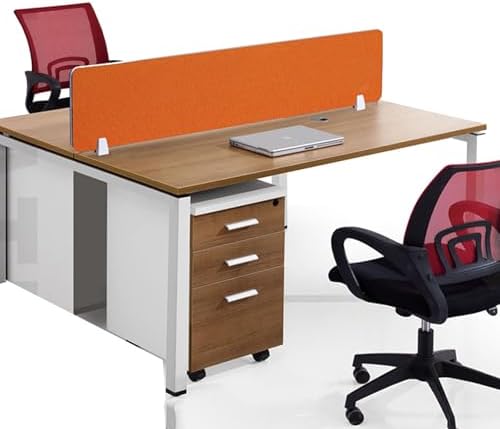 Acoustic Desk Divider Panel - Sound-Absorbing for Office & Classroom, Clamp-On Noise Reduction Partition Wall, Workstation Shield Enhanced Focus Productivity