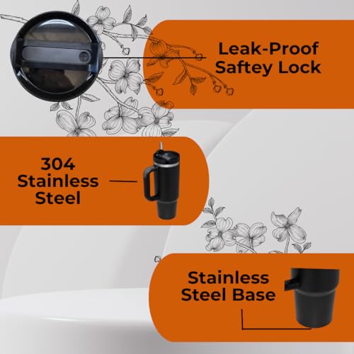 Radiology 40oz Engraved X-ray Tumbler with Leak-Proof Lid, Stainless Steel, Black Iridescent