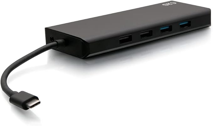 USB-C 9-in-1 Dual Display Docking Station with HDMI, Ethernet, USB, 3.5mm Audio and Power Delivery up to 60W - 4K 30Hz (TAA Compliant) - TAA Compliant
