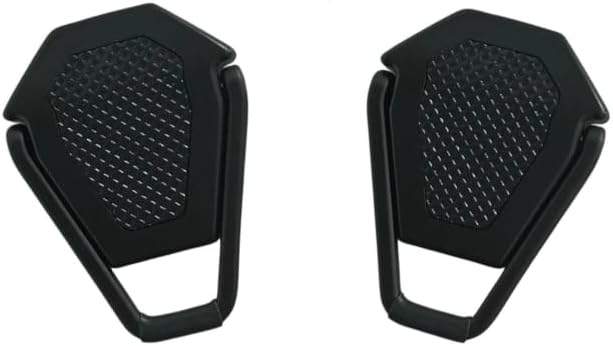 MIYKUISH Portable Invisible Laptop Stand - 2PCS Zinc Alloy Laptop Mini Stand Heat Dissipation Pad, Laptop Lifter for 12-20 Inch Laptops (Black)