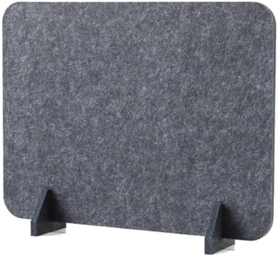 Acoustic Desk Partition Panel, Noise Reduction Divider for Home, Office & Classroom, Visual Distraction Barrier, 50 x 60 cm, Enhance Focus Productivity