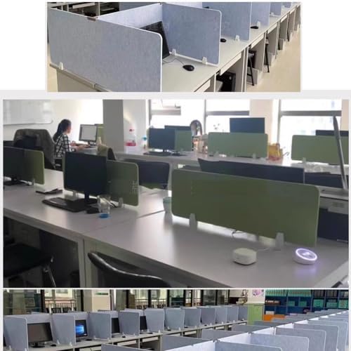 Desk Acoustic Partition Panel, Noise Reduction for Home, Office & Classroom, Visual Distraction Divider, 50 x 60 cm, Soundproofing Screen, Improve Focus Productivity