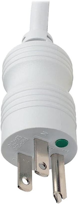 Tripp Lite Safe-IT Medical-Grade Power Strip for Patient-Care Vicinity, 6 15A Hospital-Grade Outlets, 15ft. Cord, UL 1363A, White, (PS-615-HG-OEM)