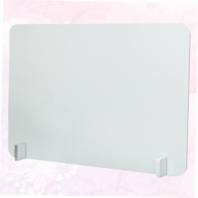 Office Desk Removable Desk Divider Sound Proof Dividers Table Deskpad Desk Dividers Teacher Desk Privacy Panel Partition Room Dividers Board Partition Frosted Student White Screen