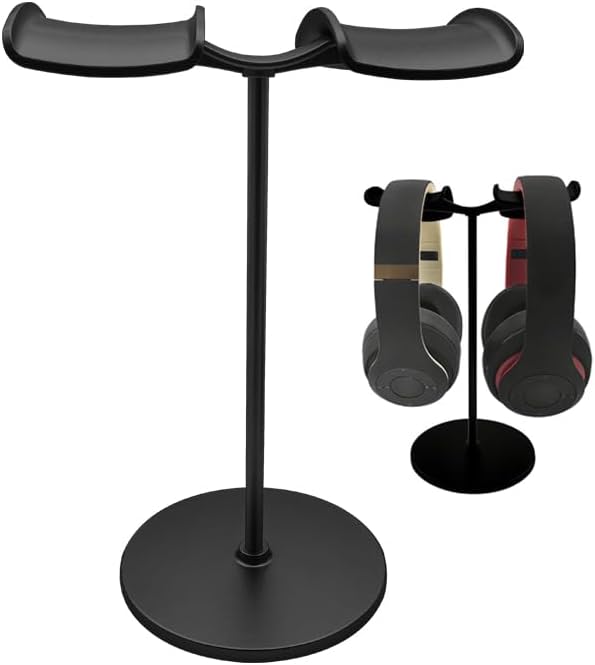 Hosann Century Headphone Stand Holder, Stable Portable Space,Saving Multi,Headphone Holder for Home, Office, Desktop, Gaming Setup