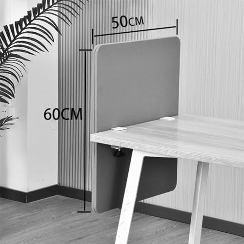 Acoustic Desk Divider Panel, Soundproof Privacy Partition for Office Cubicles, Noise Reduction Desktop Screen, Enhance Workspace Comfort and Focus