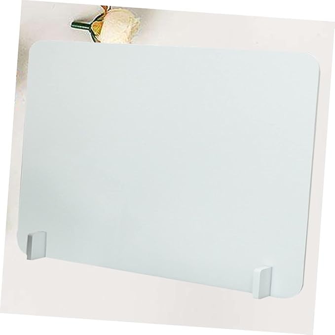 Office Desk Removable Desk Divider Sound Proof Dividers Table Deskpad Desk Dividers Teacher Desk Privacy Panel Partition Room Dividers Board Partition Frosted Student White Screen