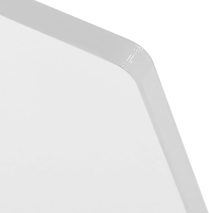 4-Pack Frosted Acrylic Desk Dividers, 47"L Clamp-On Privacy Panels for Office School, Soundproof Partition Shields with C-Clamps Foam Pads