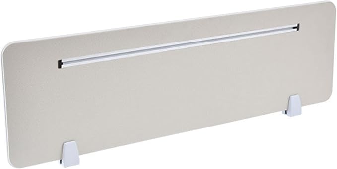 Acoustic Desk Privacy Panel, Noise-Reducing Divider for Stand-Sit Workstations, Separator Home Office, Gray (80cm x 30cm)