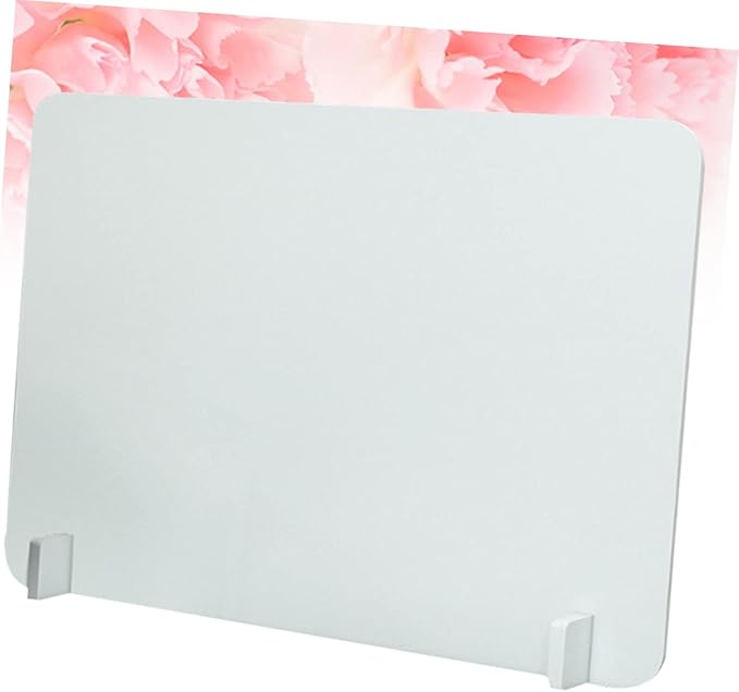 Office Desk Removable Desk Divider Sound Proof Dividers Table Deskpad Desk Dividers Teacher Desk Privacy Panel Partition Room Dividers Board Partition Frosted Student White Screen