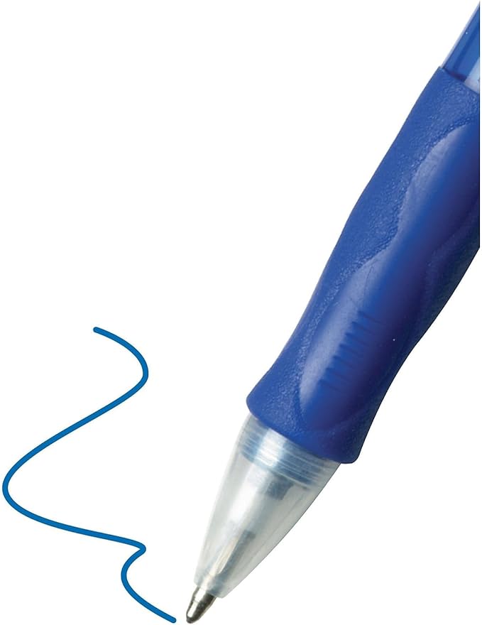 BIC Velocity Retractable Ballpoint Pens, Medium Point (1.0 mm), Blue Ink Pens, 36-Count Pack