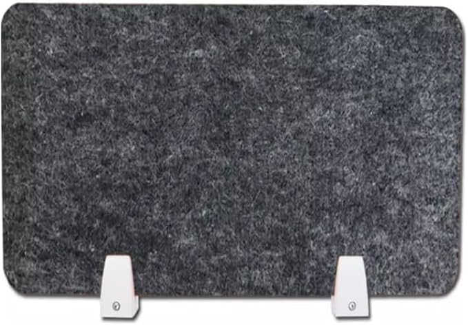 Desk Privacy Panel Soundproof Divider Clip – Vertical Partition for Classroom & Library Decor (Black 30x100cm) Enhance Focus Productivity