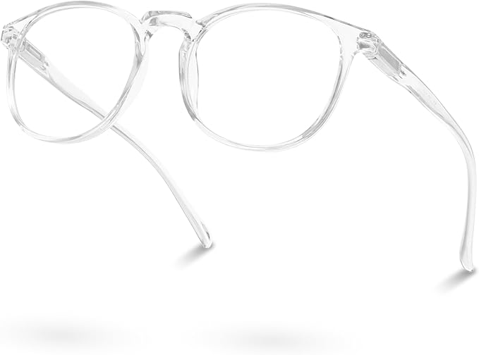 IBOANN Blue Light Glasses for Woman/Men, Fashion Blue Light Glasses Men, Fake Glasses Help Reduce Screen Fatigue