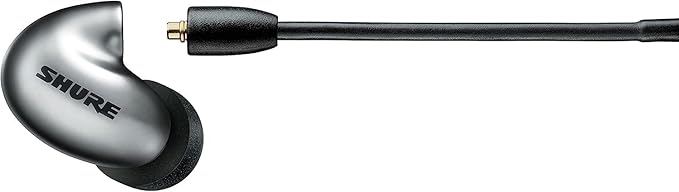 Shure SE846 PRO Gen 2 Wired Sound Isolating Earphones, High-End in-Ear Earbuds with Four Hi-Def Drivers, Customizable Sound Filters, Gray (SE846-GR+2)