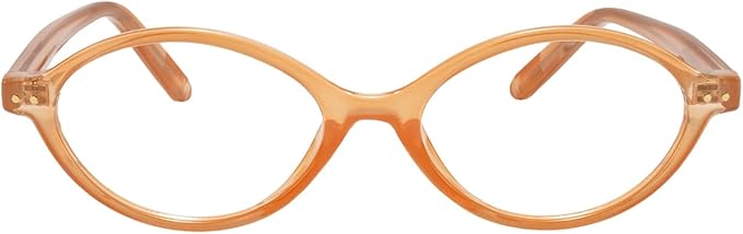 TIJN Olisa Blue Light Blocking Glasses for Women Men,Oval Glasses Frame Bluelight Glasses for Gaming/Computer/Screen
