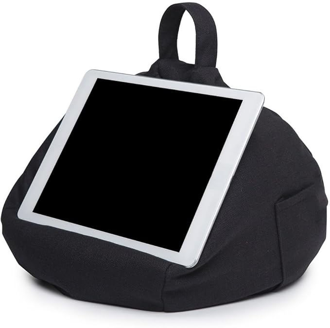 Book Pillow for Reading in Bed, Bed Tablet Holder, Portable Bean Bag Holder, for Bedtime Adventures, Portable Travel Cushion, for Standing Computers, Books, Tablets