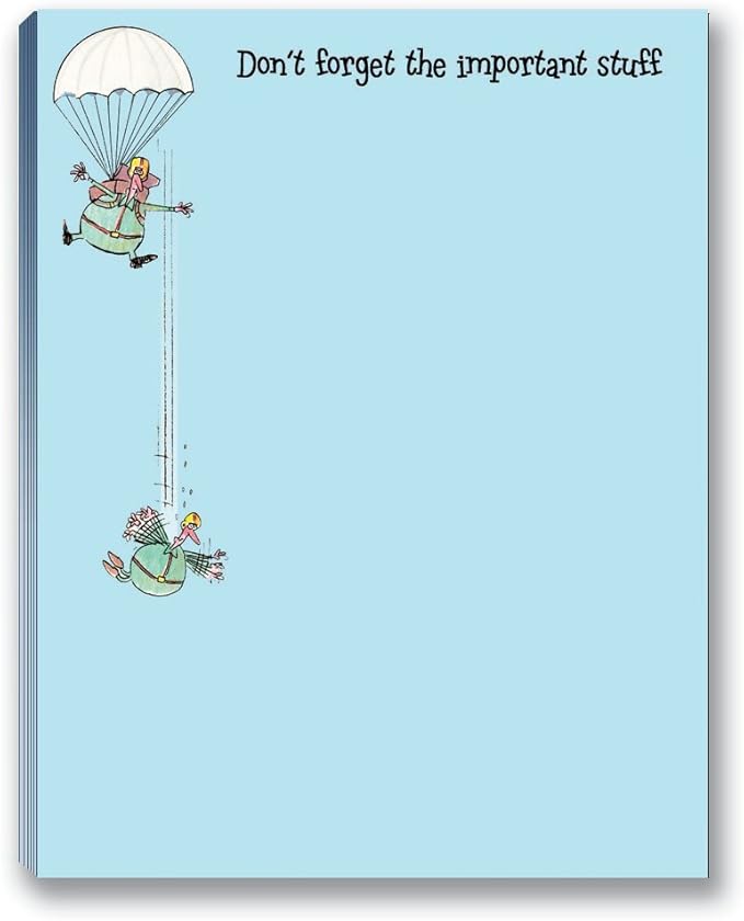 Stonehouse Collection Funny To Do List Notepads Assorted Pack - 4 Pads For Your Lists - Office Notepads - USA Made (Funny Pack)