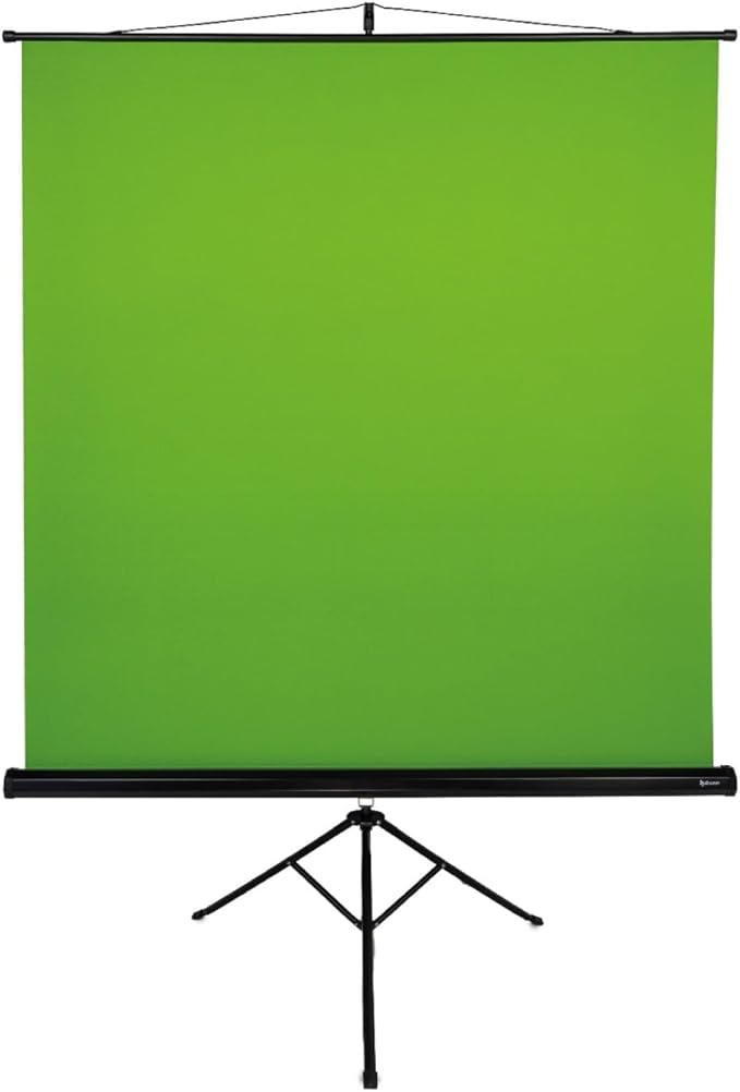 Arozzi Ultrawide Green Screen 63" x 62" Portable Collapsible Wrinkle-Resistant Chromakey Greenscreen Background for Photography and Video Collapsible
