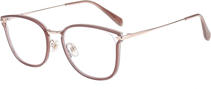 GUDVUE Blue Light Glasses, Computer/Gaming/TV/Phones Glasses for women, Anti Glare/UV400/Eye Strain