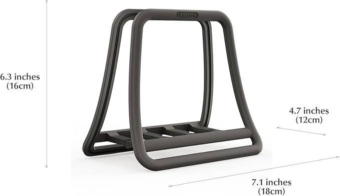 Nexstand K11 Vertical Laptop Stand for Desk,White Desktop Notebook Dock,Vertical Laptop Holder Space-Saving Organizer for All MacBook, Surface, Samsung, HP, Dell