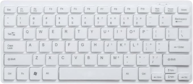 Compact Quiet Keyboard for Laptop, USB Lightweight Keypad - Portable Ultra-Slim Typing Device for Laptop Tablet Men Women