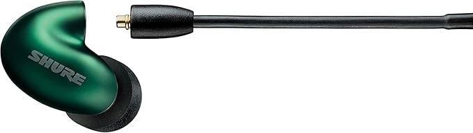 Shure SE846 PRO Gen 2 Wired Sound Isolating Earphones, Secure in-Ear Earbuds, High-End Professional Sound, Hi-Def Four Drivers, Upgraded Sound Filters, Durable Quality, Customizable Frequency - Jade