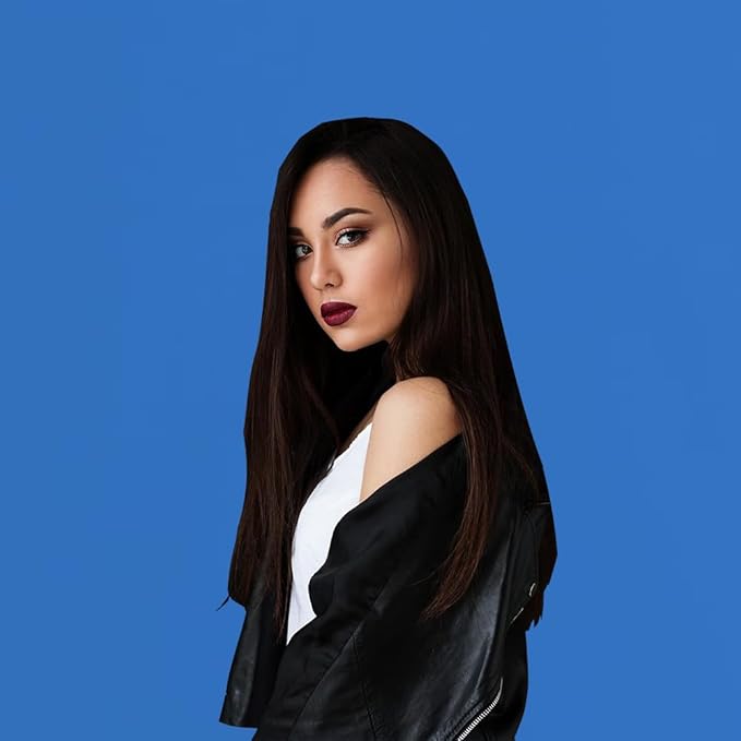 10x8 Ft Polyester Blue Photo Backdrop for Photoshoot Background for Photography Screen Video Recording Blue Screen Photo Background Streaming Video Shooting Backdrop