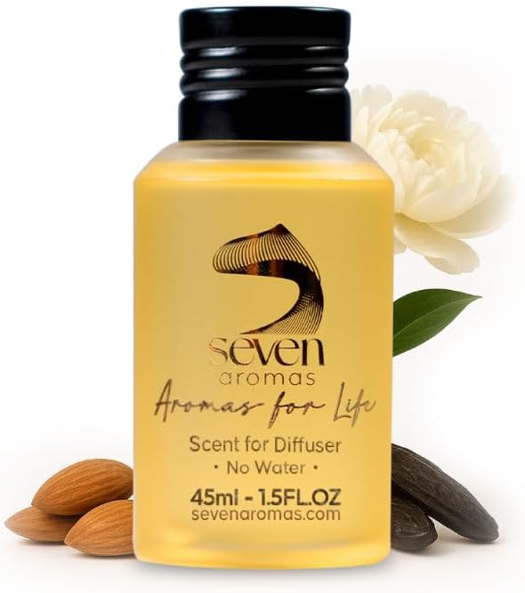 SevenAromas Hotel Scent Diffuser Oil, Luxury Hotel-Inspired Essential Oil for Aromatherapy & HVAC Diffusers – Premium Dropper Bottle - 45 ml 1.52 FL oz (Mayfair)