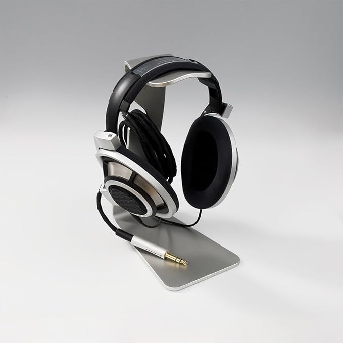Premium Anodized Aluminum Headphone Stand, Gaming Headsets Holder, One-Piece Design, Headphone Holder on desk, Compatible for Sennheiser, Bose, Beats, Razer, AKG, Airpod Max, HyperX, Sony PS4 et.