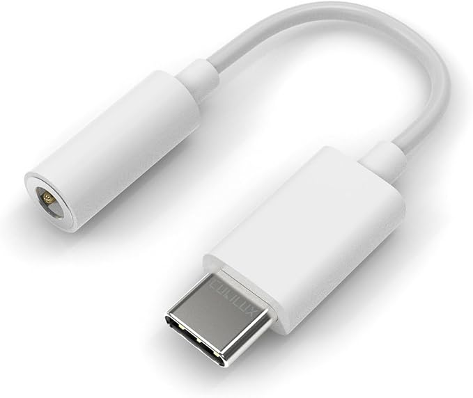 Cubilux USB C Headphone Adapter, Type C to 3.5mm Audio Dongle Compatible with iPhone 17/16/15 Pro Max, iPad Pro 13/12.9/11, iPad Air 13/5th/4th, Galaxy S25/S24/S23/S22, Pixel 10/9/8/7 Pro, Android