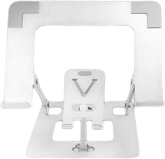 Ywmsfl Foldable Computer Stand Adjustable Tablets Holder Bracket Ergonomic for Laptops Tablets Phones Lightweighted Office Desk with