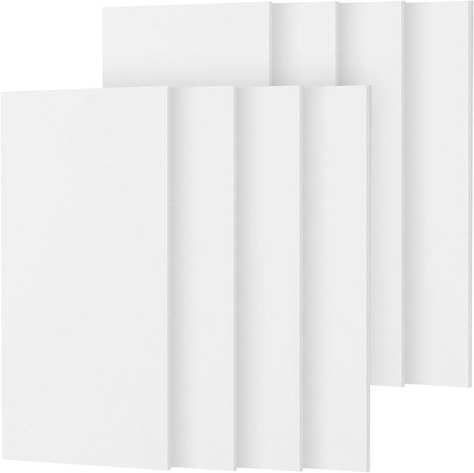 TONOR 8PCS Acoustic Panels, 47.2″ x 23.6″ x 0.35″, Full Self-Adhesive Soundproof Wall Panels, Sound Absorbing Panels for Noise and Echo Reduction, Acoustic Treatment for Studio, Home, Office, White